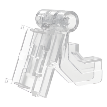 Gancho en T para Etiqueta Electrónica / Ángulo Ajustable / Poste 6-8 mm / Compatible 2.13" - 2.66" - 2.9"