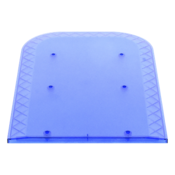 Domo lateral de reemplazo / Policarbonato / Compatible X67A / Color azul / Sin herramientas
