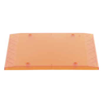 Domo Central de Repuesto / Color Ámbar / Policarbonato UV / Compatible con Barra X67A / Uso Industrial