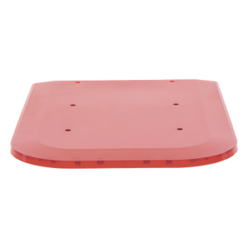 Domo lateral de reemplazo / Policarbonato rojo / Compatible X67 / 0.3 m (1 pie) aprox.