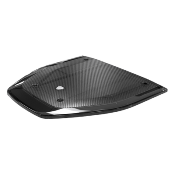 Domo Lateral de Reemplazo / Compatible con Barra SP216 / Alta Resistencia / Diseño Aerodinámico / Color Negro