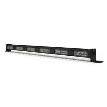 Barra de Señalización Direccional / 29 Pulgadas / 6 Módulos / 96 LEDs Rojo/Azul / 12-24V DC / IP69K / Montaje Pick-up
