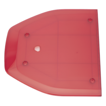Domo Lateral de Reemplazo / Compatible con Barra de Luces SP216 / Color Rojo / Alta Resistencia / Diseño Aerodinámico