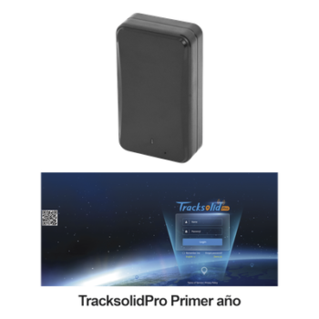 Localizador GPS 4G / Batería 10,000 mAh / Autonomía 2 Años / Magnético Industrial / IP65 / Alertas Anti-Manipulación