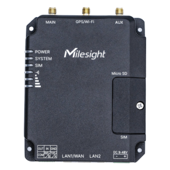 Router Industrial 4G LTE / Wi-Fi 802.11b/g/n / Dual SIM / 2 Puertos Fast Ethernet / RS232+RS485 / -40°C a 70°C