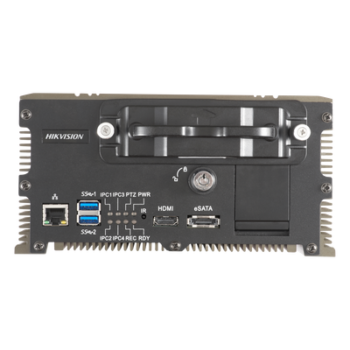 NVR Móvil / 5 Canales / 2 Megapixel / GPS Integrado / 2 Bahías HDD 2.5" / Alimentación 9-32 VCC