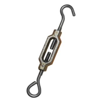 Tensor para Cerca Eléctrica / Resistencia 70 kg / Resistencia Eléctrica 0.4 Ohm / Acabado Tropicalizado / Gancho Calibre 10 / Cuerda UNC Cromo Duro