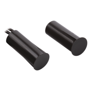 Contacto Magnético de Empotrar / GAP 19 mm (0.75 in) / 12 VCC / NC / Calibre 22 AWG / Color Café