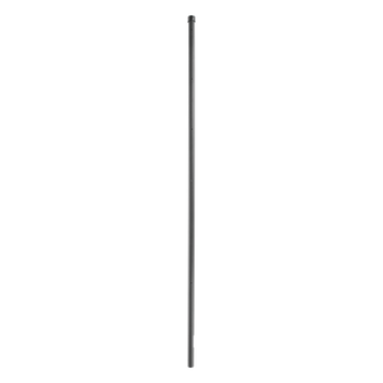 Poste de Esquina para Cerca Electrificada / 6 Aisladores / Acero Galvanizado Cal. 18 / Altura 1.4 m (4.6 ft) / Pintura Negrra Electroestática