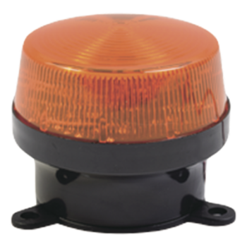 Estrobo de Gran Brillantez / 12V CC / 90 Destellos/min / 68 mm Ø x 5 cm Alto / -20℃ a +60℃ / 2.67 in Ø x 1.64 in Alto