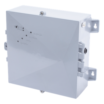 Energizador con tecnología SMT de 12,000Volts-1Joule/ 2500Mts Lineales de Protección / Cercas Electrificadas