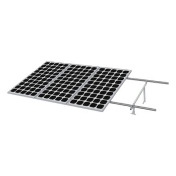 Kit Montaje para Panel Solar, Riel 5 de 5.4m para 4 Módulos de Espesor de 35mm, Vel. de Viento Máx. 190km/h