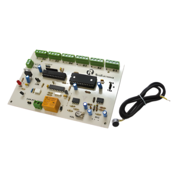 Tarjeta Radio Alert / 6 Zonas / Activación DTMF o Llave de Seguridad / Relevador 5A / Monitoreo Audio 1 Minuto