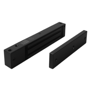 Chapa Magnética Electromagnética / 280 kg (600 lbs) / LED Ultra-Brillante / Voltaje Dual 12/24 VCC / Sensor de Estado / Libre de Magnetismo Residual