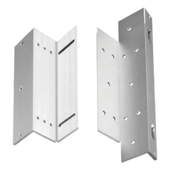 Kit de Montajes Z y L / Aluminio Reforzado / 185 x 41.8 x 25.4 mm / Para Chapa Magnética MAG350NLED