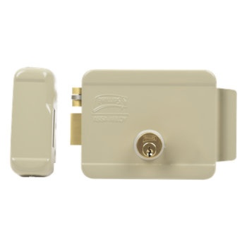 Cerradura Eléctrica / Doble Cerrojo / 12 VCC/VCA / Activación por Pulso 2 s / Izquierda / Exterior
