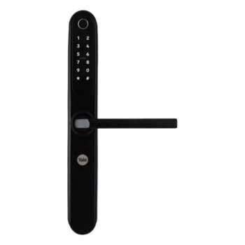 Cerradura Digital / Mecanismo de Embutir / Backset 50 mm / IP66 / 100 Huellas / 300 Accesos / Negro