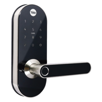 Cerradura Digital / Control Remoto / Lector de Huella y Tarjeta / Teclado Táctil / Zigbee 20 m (65.6 ft) / 250 Códigos / Backset Ajustable