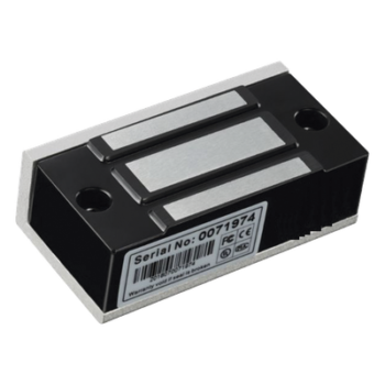 Chapa Magnética Electromagnética / 40 kg (88 lbs) / 12VCC / 24VCC / Aluminio Anodizado / 70 x 36.5 x 24 mm