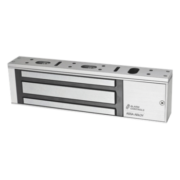 Chapa Magnética / 1200 lbs Fuerza de Retención / Voltaje Dual 12/24 V DC / Montaje Sin Herramientas / UL 10C, UL 294, ULC-S104