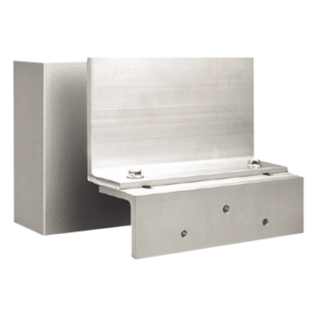 Montaje tipo ZL / Aluminio anodizado US28 / 600 lbs / Puertas interiores / 182.88 kg