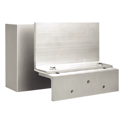 Montaje tipo ZL / Aluminio anodizado US28 / 600 lbs / Puertas interiores / 182.88 kg