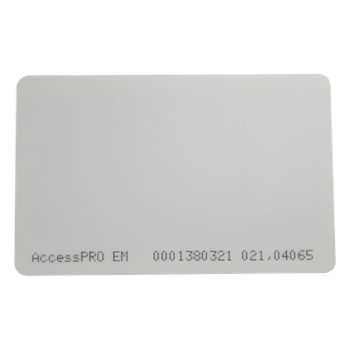 Tarjeta Proximidad / 125 kHz / EM4100 / 0.1 mm / Imprimible Doble Cara / 85.6 x 54 mm