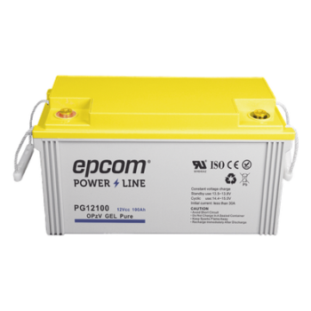 Batería de GEL PURO OPzV / 12 V @ 100 Ah / Ciclo profundo / Uso en Aplicaciones Fotovoltaicas y de Respaldo