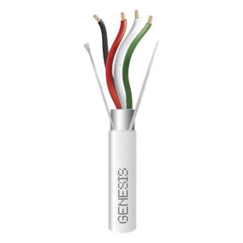 Cable Multipar Blindado / 4 Conductores 22 AWG / Riser 305 m (1000 ft) / Clasificación CMR-CL3R-FPLR-FT4 / Resistente a Luz Solar