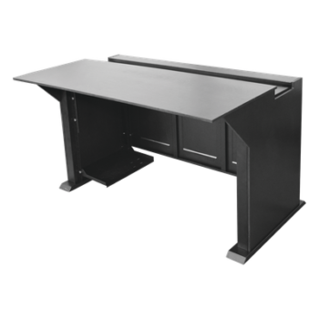 Estación de Monitoreo y Control / 8 Salidas de Corriente / Metal y Madera / 1310 x 764 x 801 mm (51.6 x 30.1 x 31.5 in)