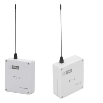 Kit Inalámbrico de Largo Alcance / Transmisor 12Vcc + Receptor 2 Salidas / 2,500 m (8,202 ft) / 433.92 MHz / Contacto Seco / -20°C a +80°C
