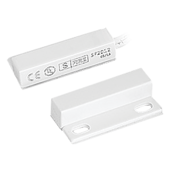 Contacto Magnético Ultra Compacto / GAP 29 mm (1.14 in) / Reed Switch NC / 12 VCC / Puertas y Ventanas