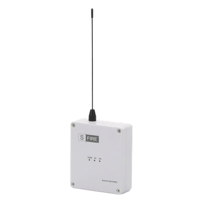 Transmisor Inalámbrico / Alcance 2500 m (8202.1 ft) / 2 Contactos Secos NA / 433.92 MHz / 12 Vcc / IP para Alarmas