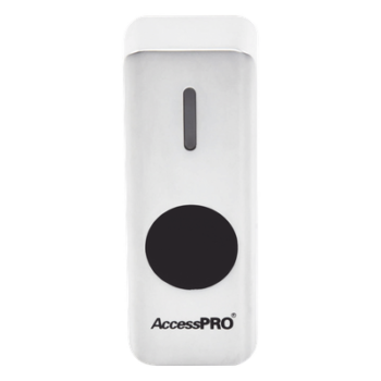 Botón de Salida sin Contacto / IR / Distancia Ajustable 4 a 15 cm / Temporizador 0.3 a 30 s / IP68 / 12VDC