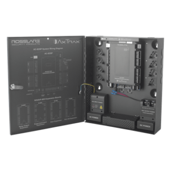 Controlador de acceso / 4 lectoras expandible a 56 / 100,000 usuarios / TCP/IP AES-128 / Control de elevadores