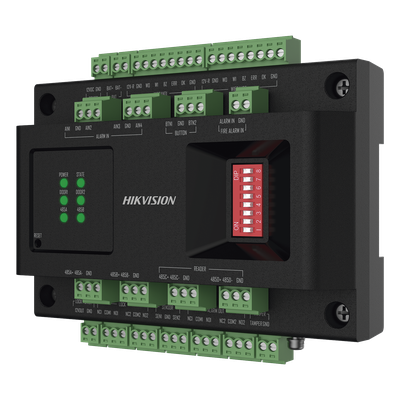 Expansor de Control de Acceso / 2 Puertas / Comunicación RS-485 / 4 Entradas y 2 Salidas Auxiliares / 12V DC / -10°C a 55°C