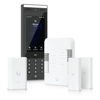 Kit de Control de Acceso Vehicular / Gate Hub / Intercomunicador G3 / PoE++ 55W / Pantalla Táctil 7' 1000 Nits / IP65 / NFC y PIN