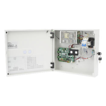 Controlador de Acceso IP / 4 Puertas / Gestión 100% en la Nube / 50,000 Tarjetas / Anti-Passback / Batería de Respaldo / Compatible Wiegand