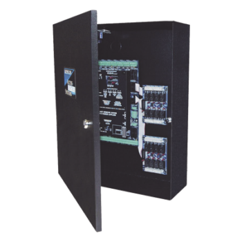 Controlador de Acceso / 4 Lectoras Wiegand / Doble Procesador / 45,000 Tarjetas / 16 Entradas Auxiliares / Gabinete con LED