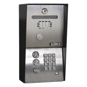 Audioportero Telefónico / 100 Números / Control 2 Puertas / Montaje Sobreponer / Anti Vandálico / Línea Análoga o Digital