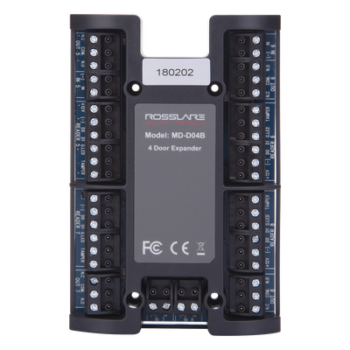 Módulo Expansor de Control de Acceso / 4 Puertos Wiegand / 4 Salidas Relé 5A NA/NC/COM / Comunicación Supervisada / 12 VCC / Diseño Compacto