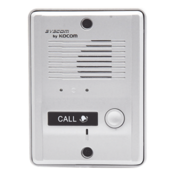 Frente de Calle Metálico / Audio Portero / Compatible KDP601A1M / Compatible KDP602A/D / Uso Exterior