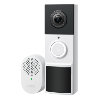 Videoportero IP Inalámbrico / 2K 3 Megapixel / 160° DFOV / Batería 6400 mAh / Detección IA Personas-Vehículos / Visión Nocturna Color / Audio Bidireccional