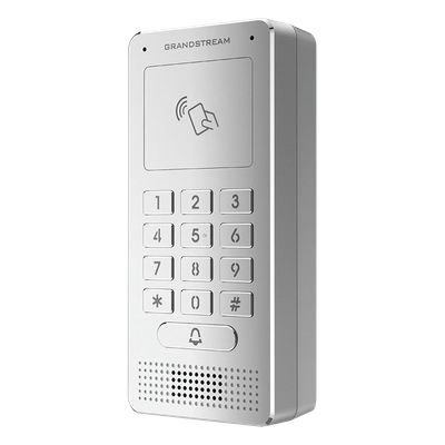 Audioportero IP / SIP / RFID y Teclado Retroiluminado / IP65 / IK06 / 3 Entradas y 2 Salidas de Alarma
