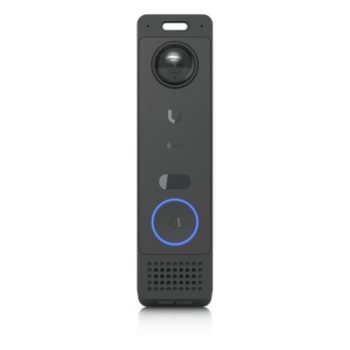 Video Portero IP / Dual Cámara 5 MP + 8 MP / Audio Bidireccional / IR 5 m (16.4 ft) / Detección Inteligente y Reconocimiento Facial / NFC / PoE+