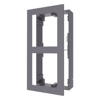 Base de Montaje para Videoportero IP / 2 Módulos / Superficie / Aluminio / -40°C a +60°C (-40°F a 140°F)
