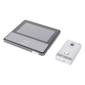 Kit de Videoportero IP / Monitor Wi-Fi / Apertura Remota por App / Alimentación 110 VCA / Diseño Compacto