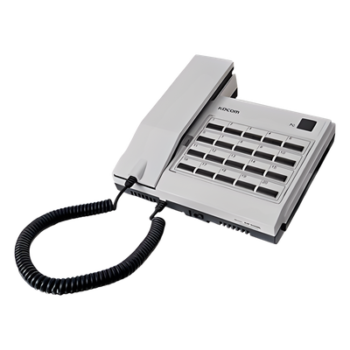Sistema de Intercomunicación / 20 Extensiones / Comunicación Bidireccional / Alcance 200 m (656.2 ft) / Instalación 2 Hilos / Montaje Superficie o Escritorio