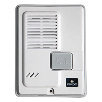 Frente de Calle para Interfón / Plástico / 4 Hilos con Polaridad / Montaje Superficie / DC 24V (1.2A)