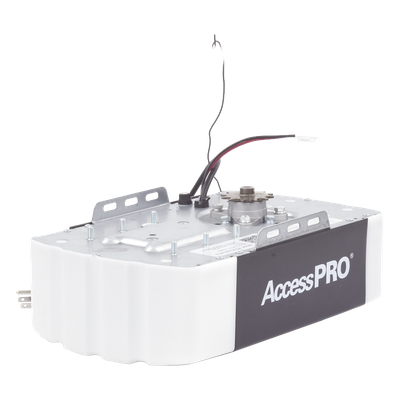 Motor Automático para Puerta de Garage / 1/2 HP / Arranque y Paro Suaves / 127 VCA / 20 Controles 433 MHz / Rieles Tipo T y C / Respaldo de Energía